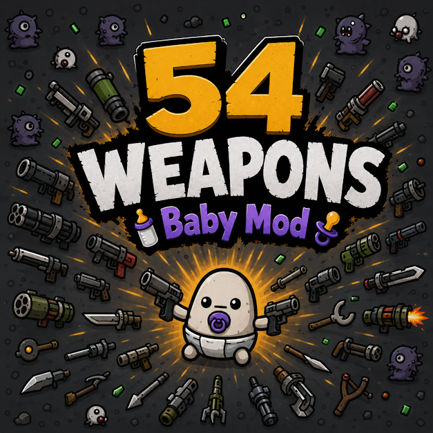 Baby with 54 weapon slots at level 1
