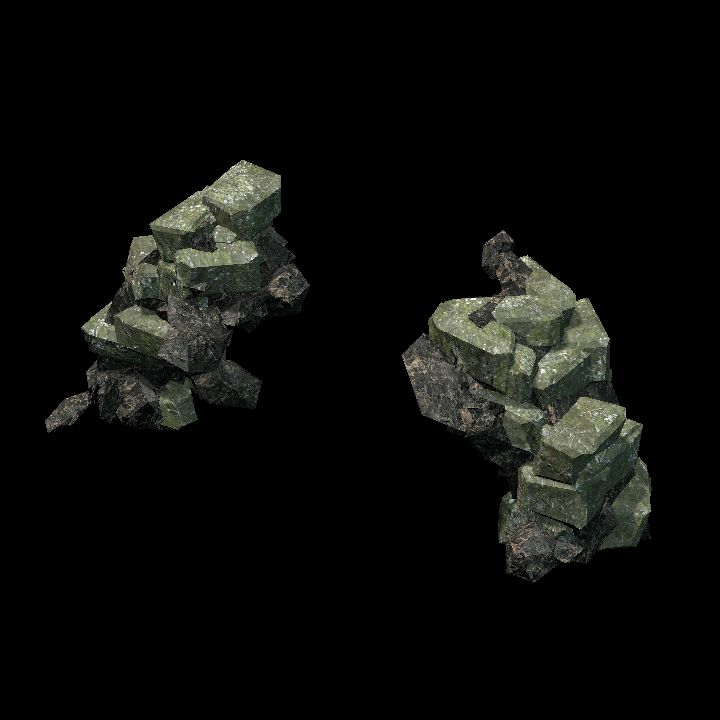 Jungle Ruins - arch 3 D