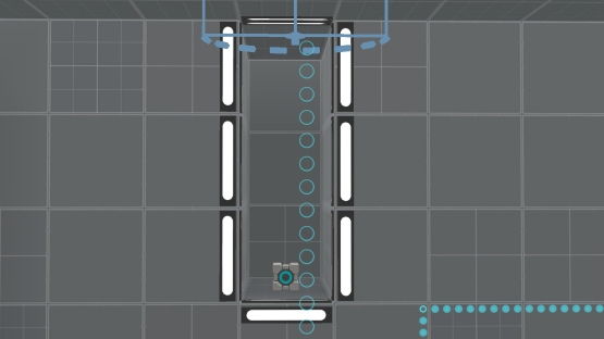oddly narrow hole to fling into