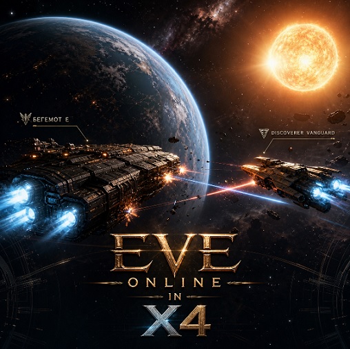 EVE Online in X4 preview