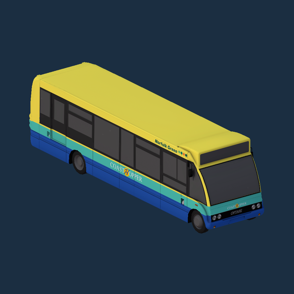 Optare Solo M950SE Norfolk Green Old Coasthopper Branded