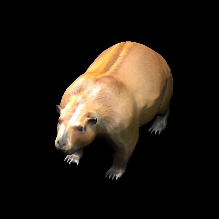 Giant Capybara (Neochoerus pinckneyi)