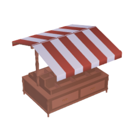 shop stand compartments