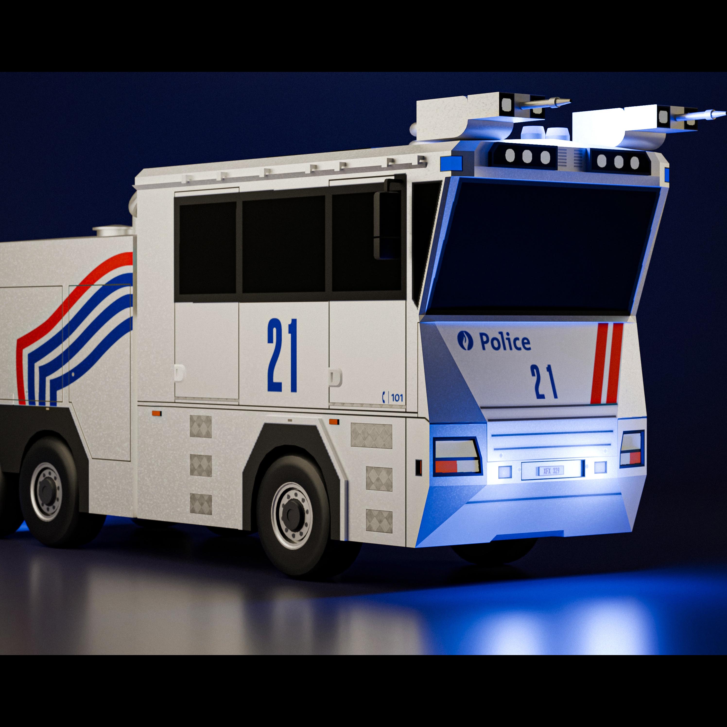 WaWe21 - Police Fédérale - Direction de Sécurité Publique (België / Belgique - BE) preview