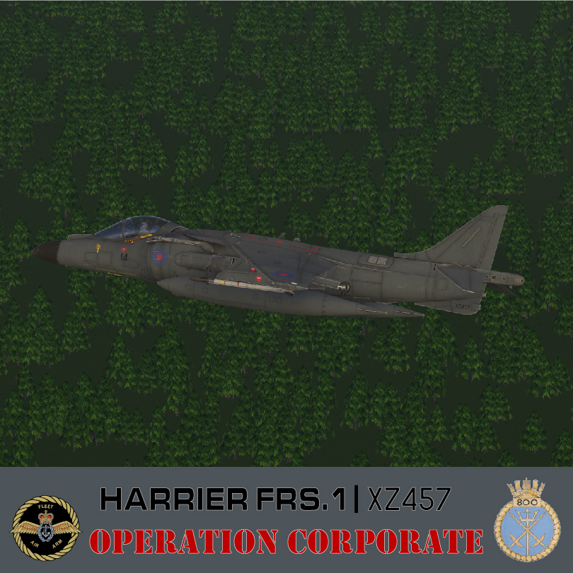 Harrier FRS.1 | XZ457 FKW 82’