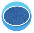 Ugly Rug Blue Circle