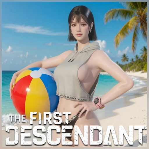 [The First Descendant} - Bunny (Deserted Island).
