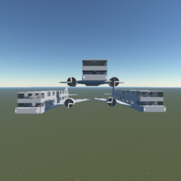 3 plane together