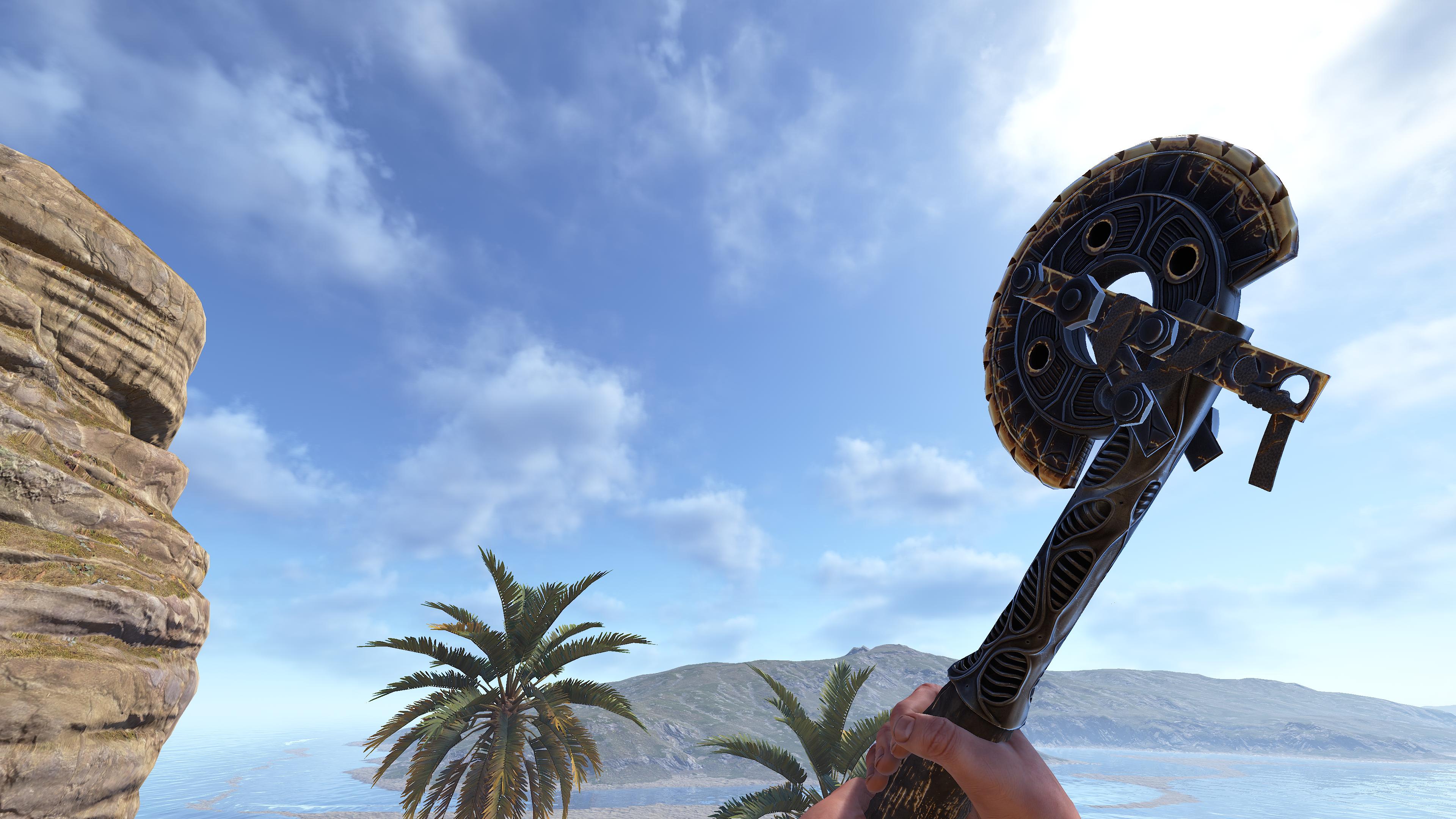 Sunbaked Salvage Axe