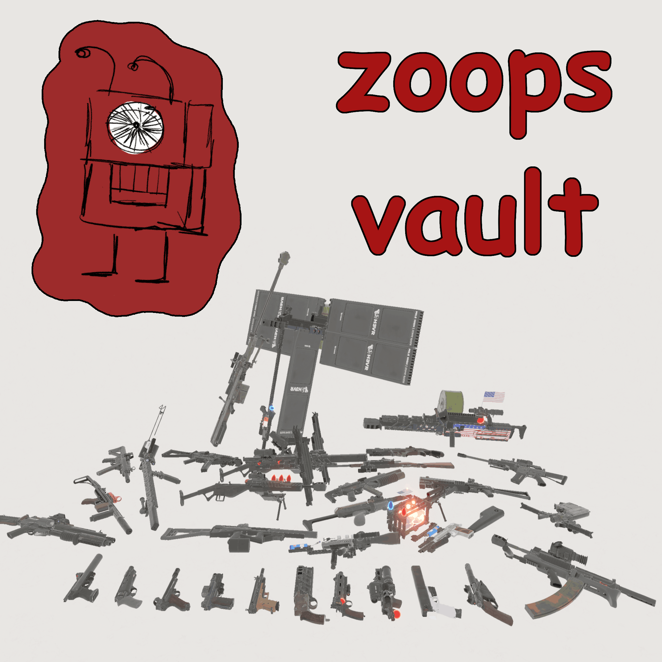zoops vault of wonderfully cursed guns