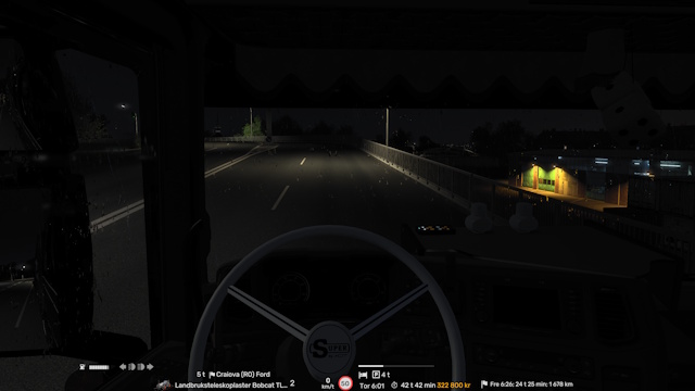 BOTTOM BAR FOR ETS2 1.61 preview