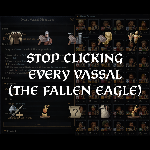 Leo VI's Mass Vassal Directives (The Fallen Eagle)