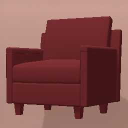 Hotel Chair (Red)