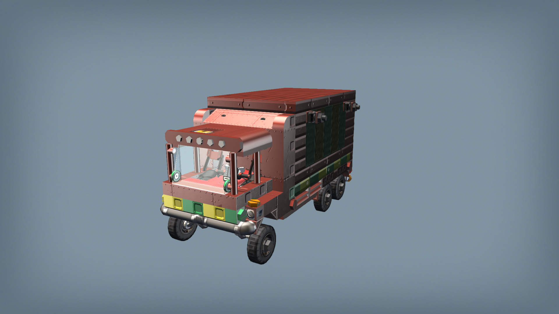 ''Hot stuff'' Chili Truck Mk2 (Minicity)