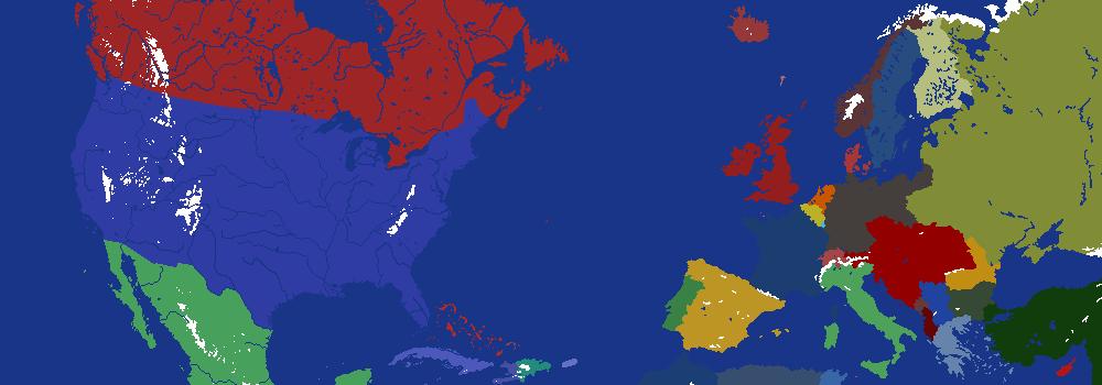 World War I (WW1, 1914 Jan.) Europe and America
