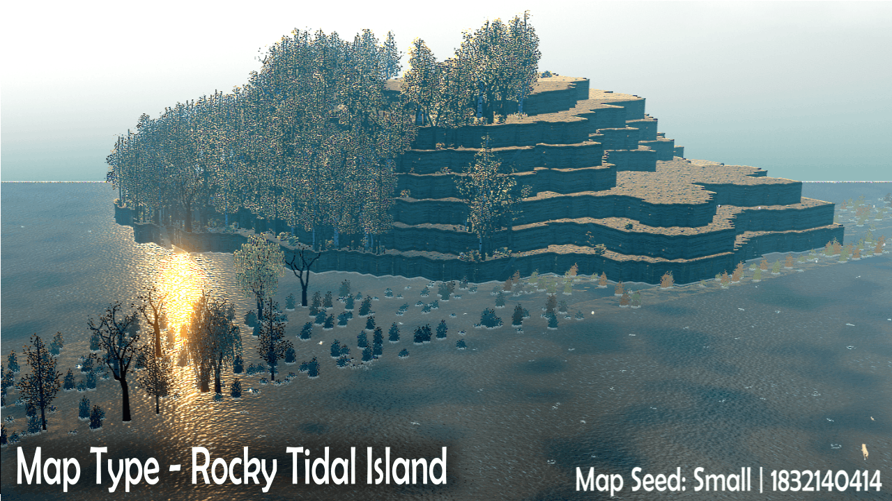 Map Type - Rocky Tidal Island