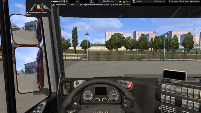 Adviser Top Bar small Left ETS2 HUD