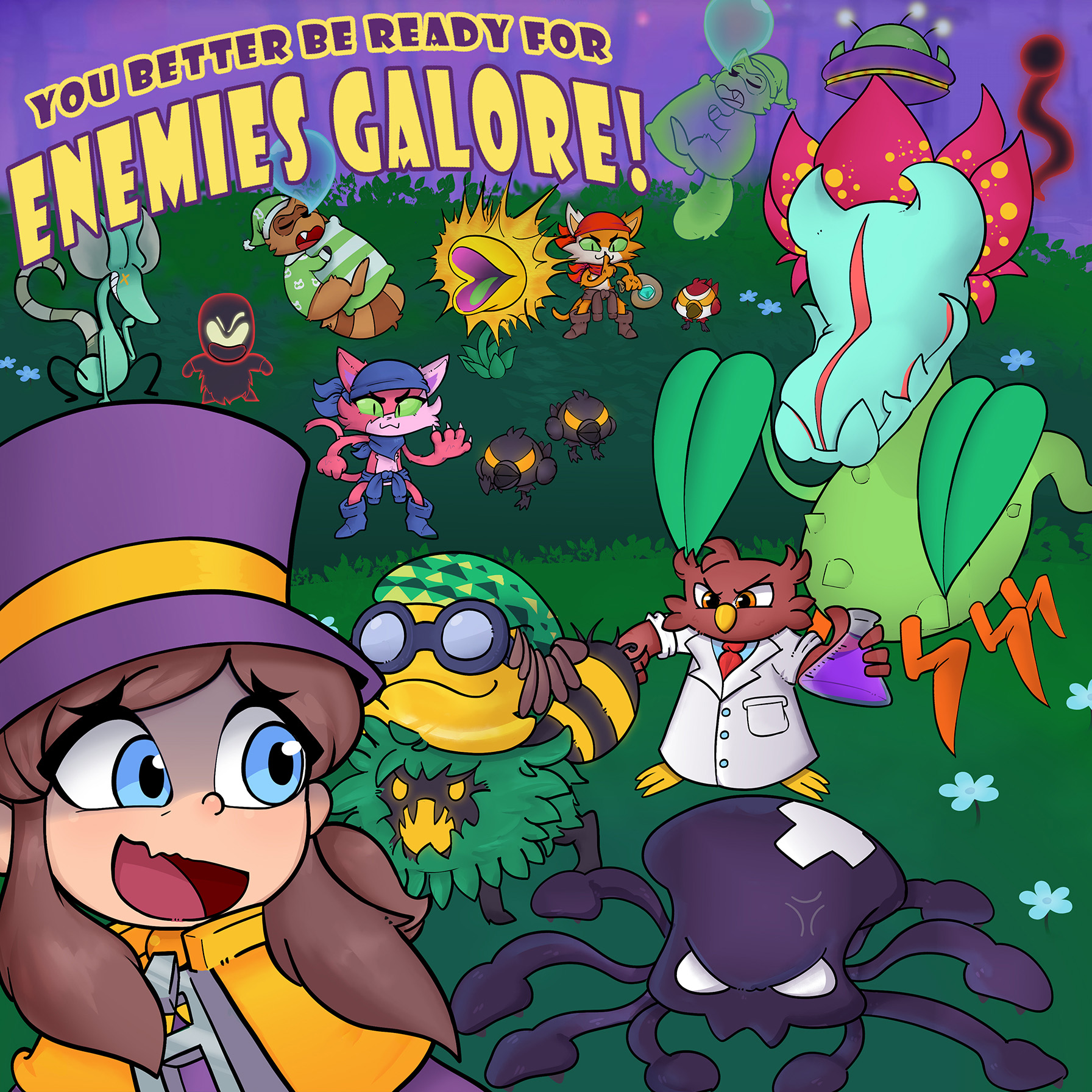 Enemies Galore! preview