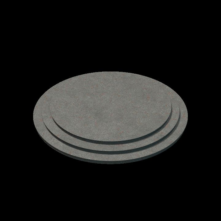 Round platform 3 steps