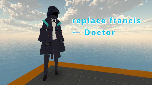 Arknights Doctor（明日方舟 博士）replace francis