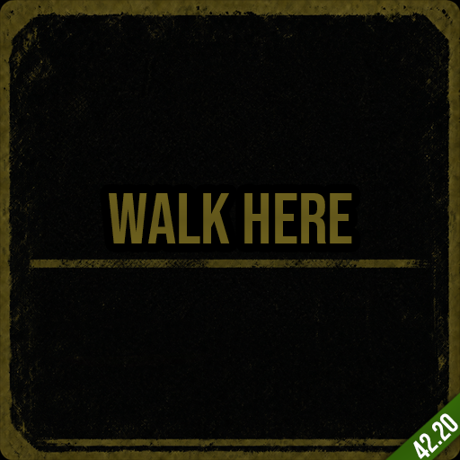 World Map Walk Here [B42.20]