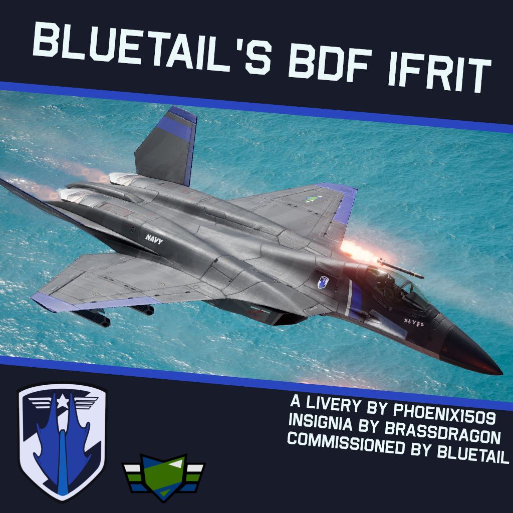 BDF Bluetail's ifrit Alternate Camo