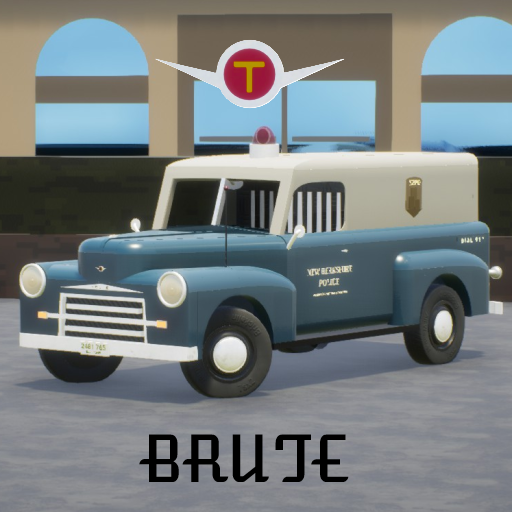 Troubadour brute van 1952 NBPD