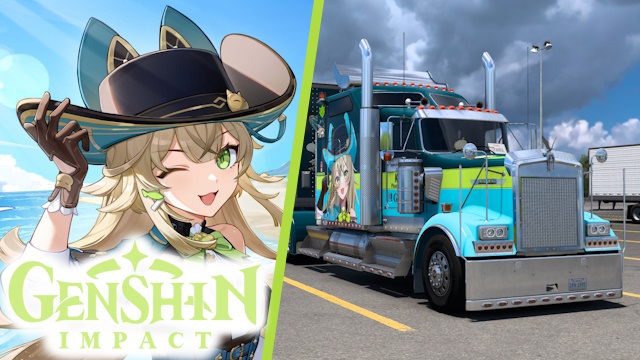 Kenworth W900 Kirara (Phantom in Boots) - Genshin Impact [Combo Skin]