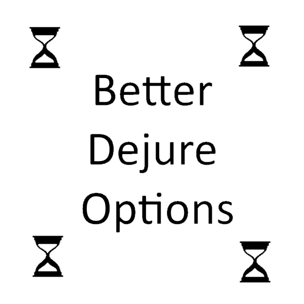 Better Dejure Options