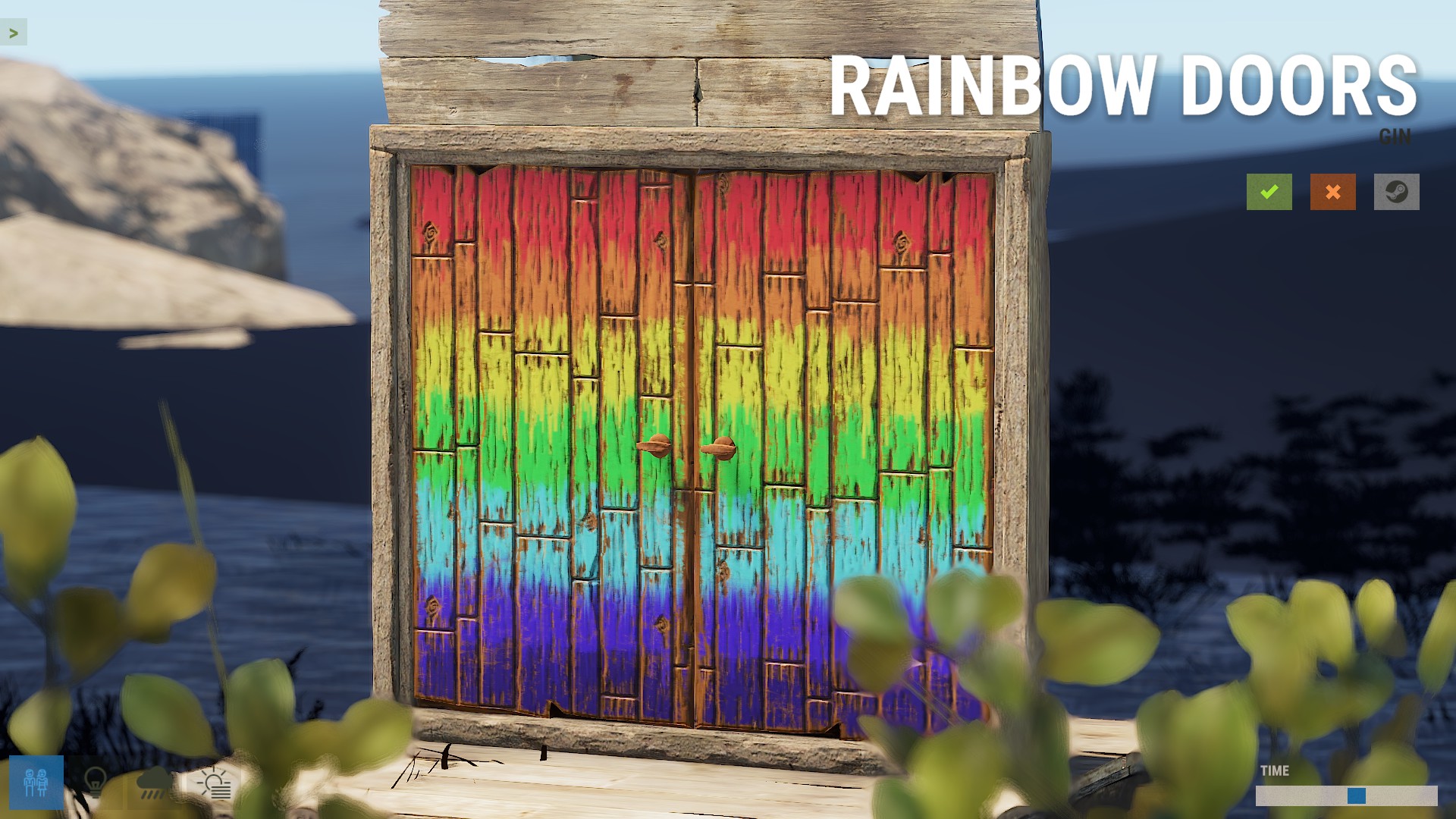 Rainbow Doors