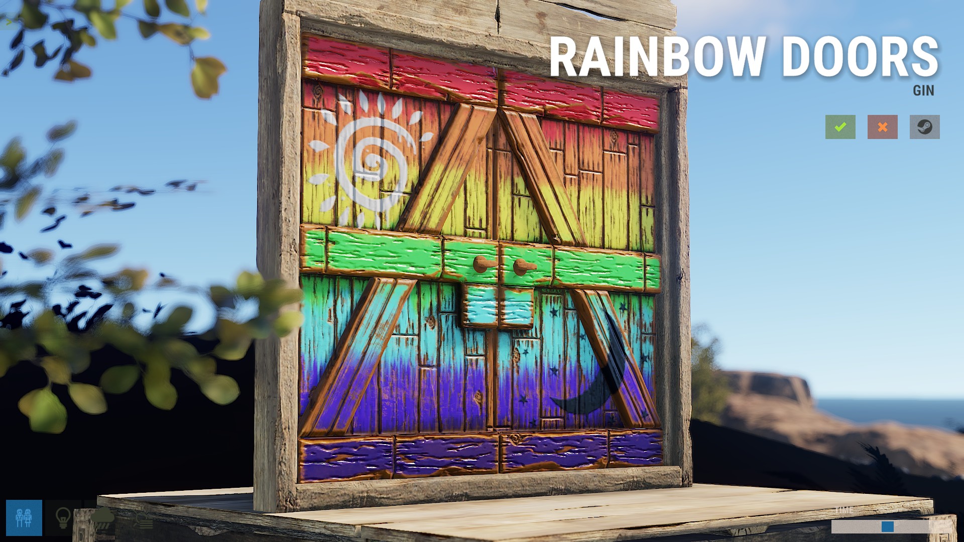 Rainbow Doors
