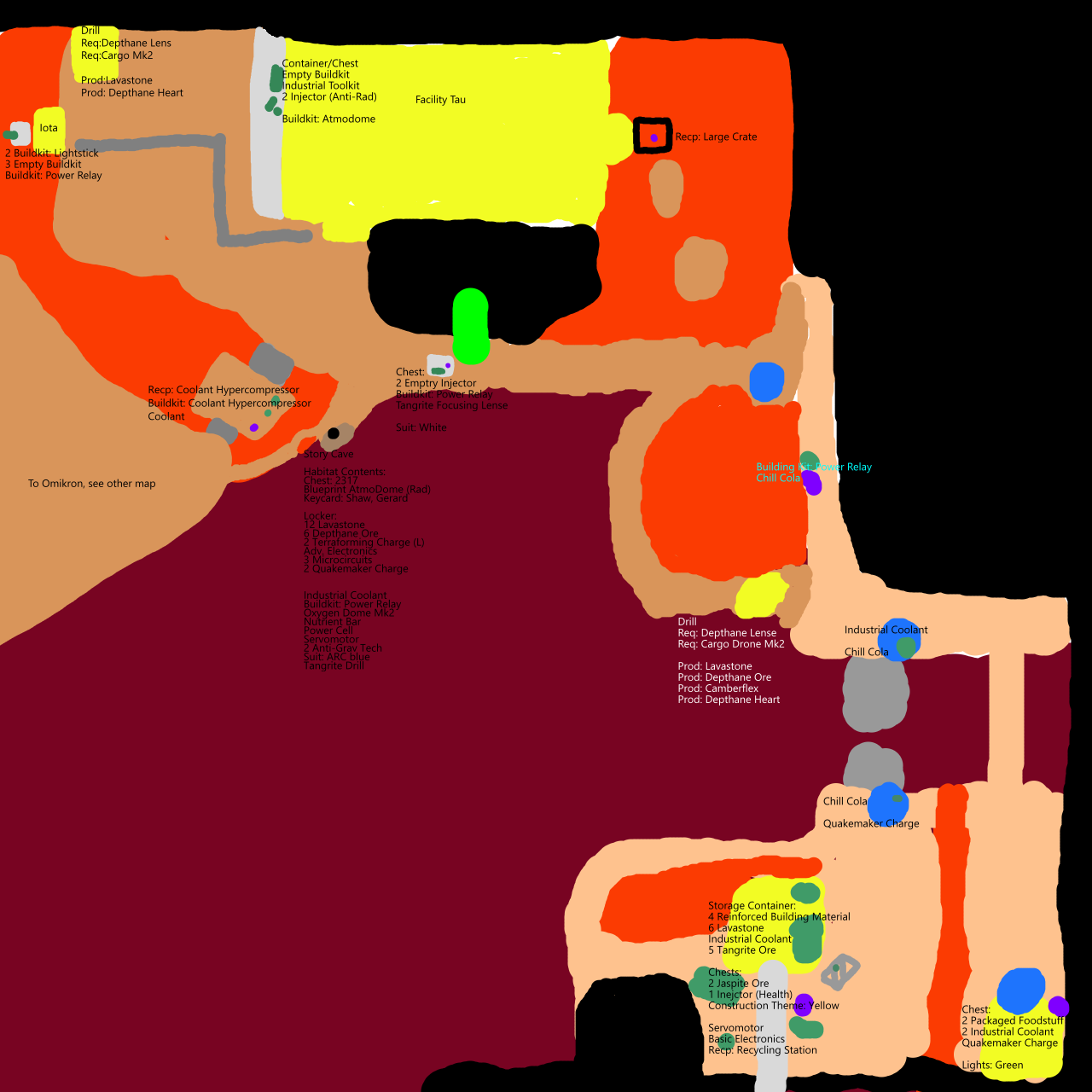 Steam Community :: Guide :: Aethus Map, Material and Crafting Guide