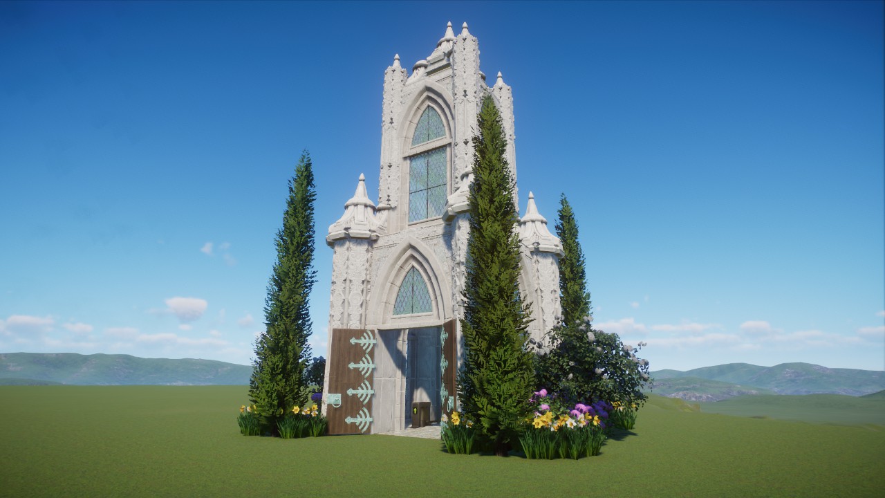 Cathedral Belltower Park Gate