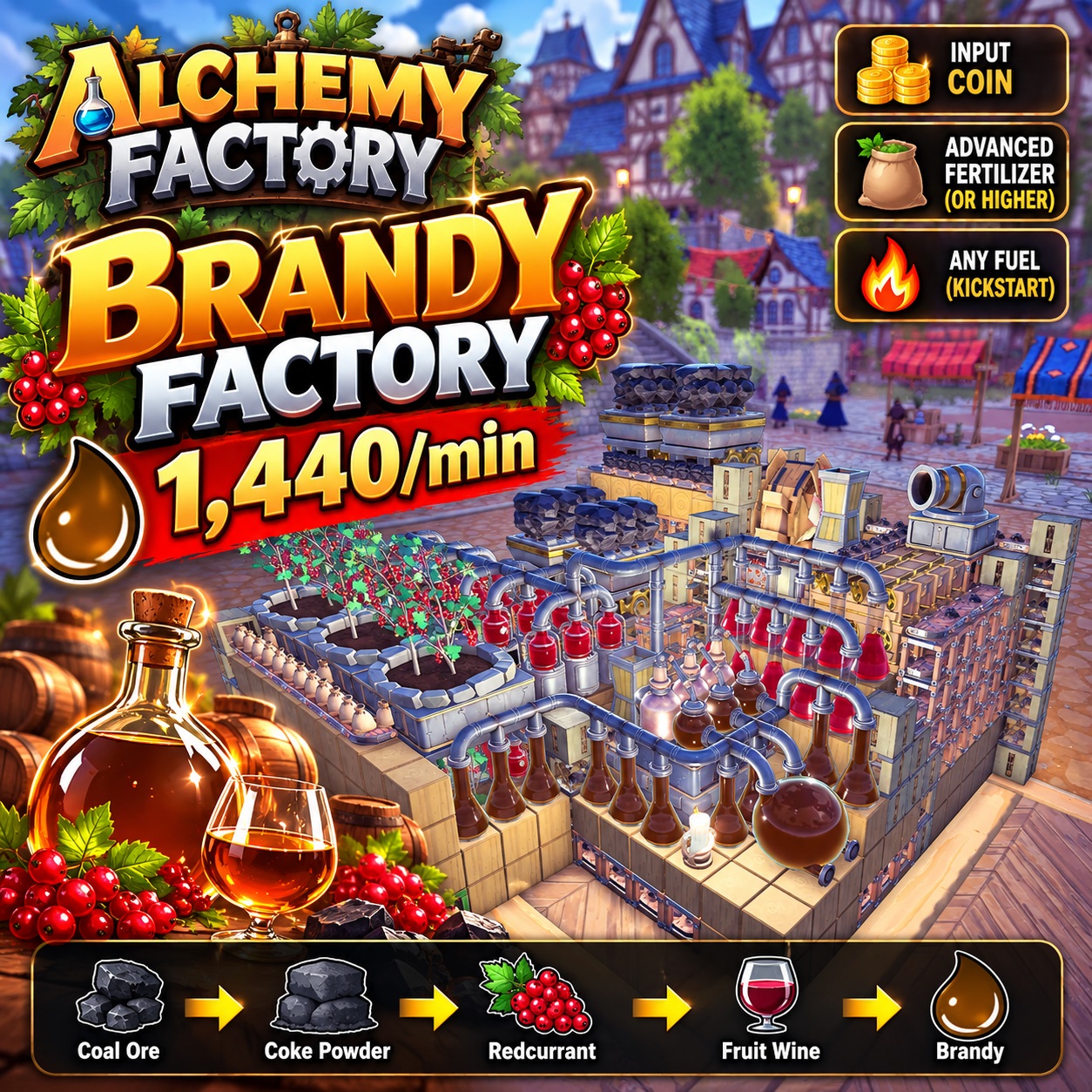 Brandy Factory — 1,440/min