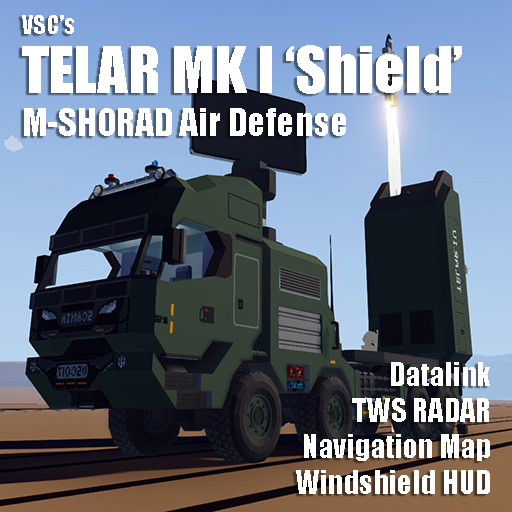 VSC's TELAR MK I 'SHIELD' M-SHORAD AIR DEFENSE