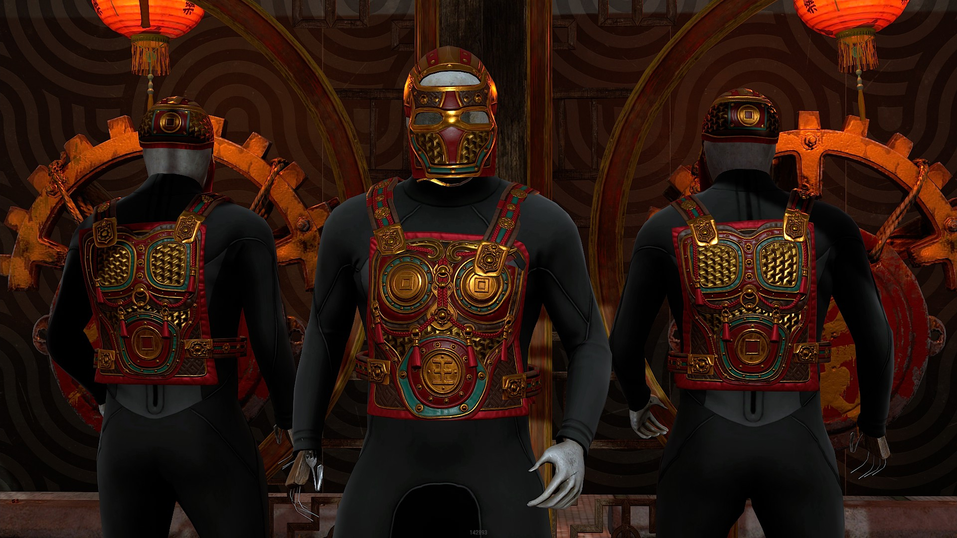 Emperor Metal Chest Plate