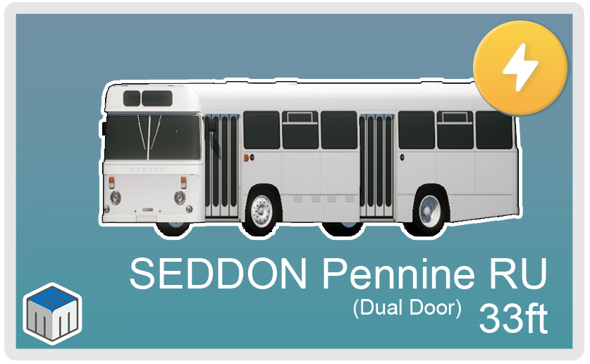 Seddon Pennine RU 33ft (Dual Door) Electric