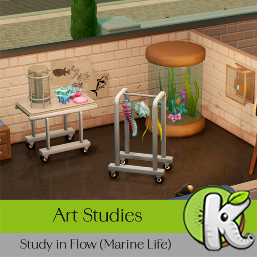 Art Studies - Study in Flow (Marine Life)