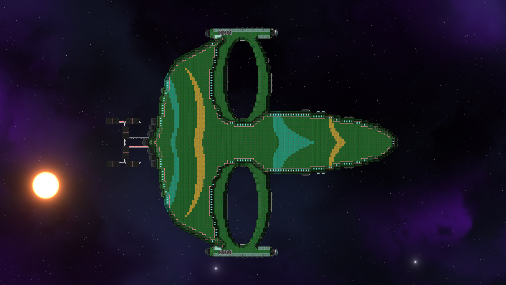 Romulan Warbird Under Construction