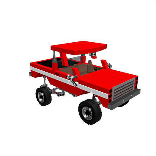 Offroad truck with leaf spring suspension preview