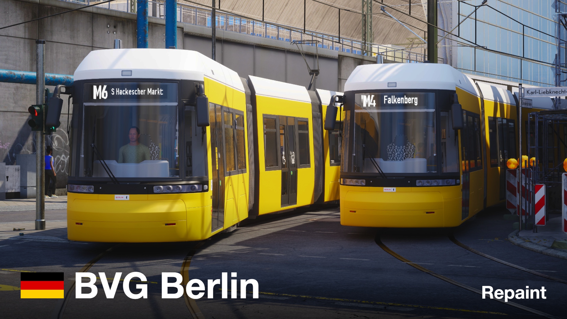 BVG Berlin | Bombardier Flexity Berlin (AI Tram)