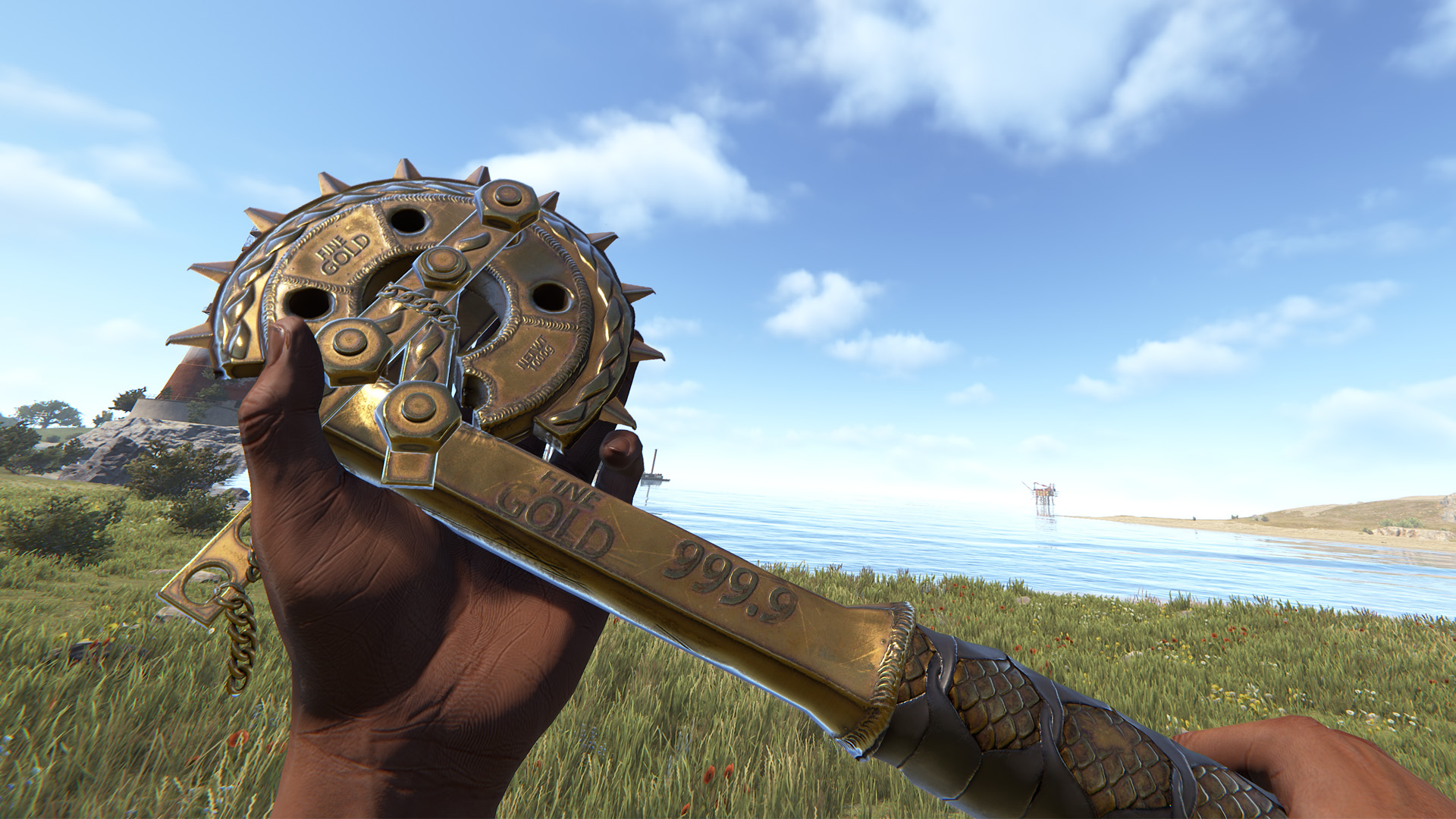 Gold Chains Salvaged Axe thumbnail 8