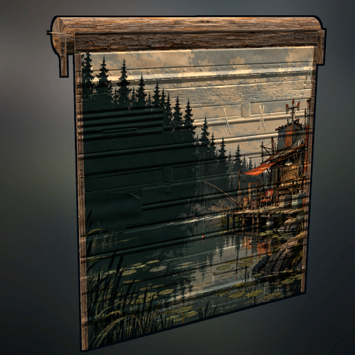 Rufus Realm Garage Door