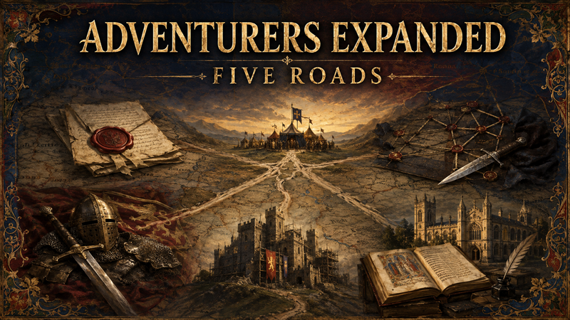 Adventurers Expanded: Five Roads