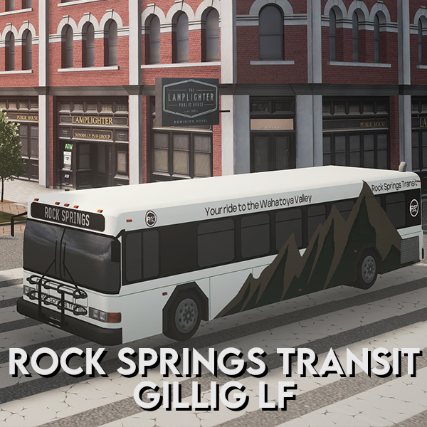 Rock Springs Transit - Gillig LF Pack