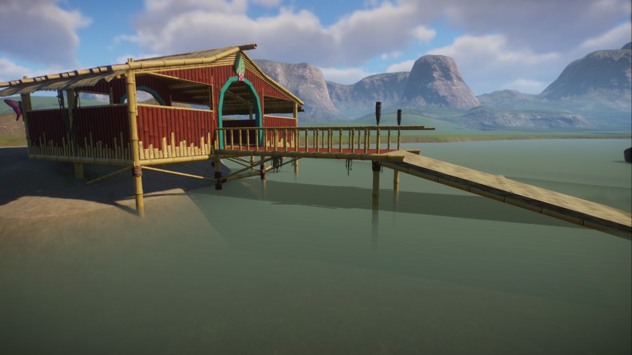 Tropical Beach Hut