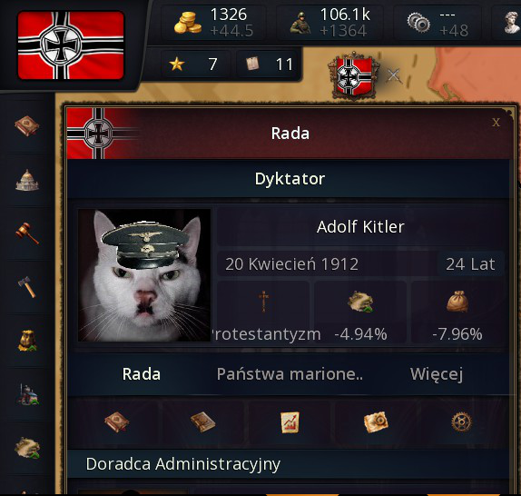 Kitler in WW2 scenario
