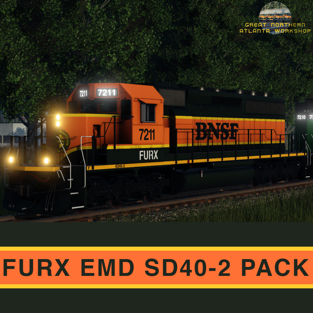 FURX EMD SD40-2 Skin Pack
