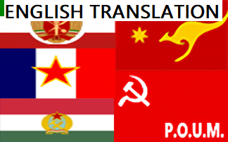 West European socialist integration - English Translation preview
