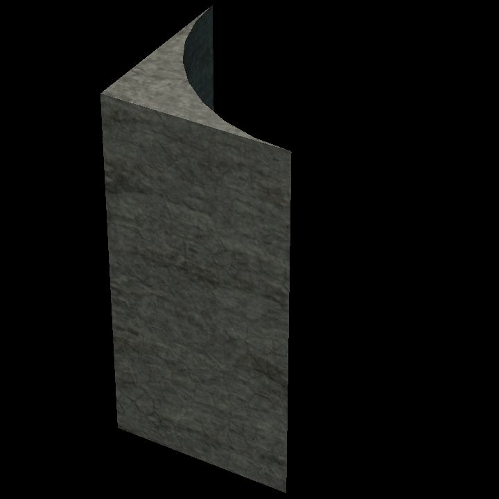 Sewer liquid block corners A 1x1